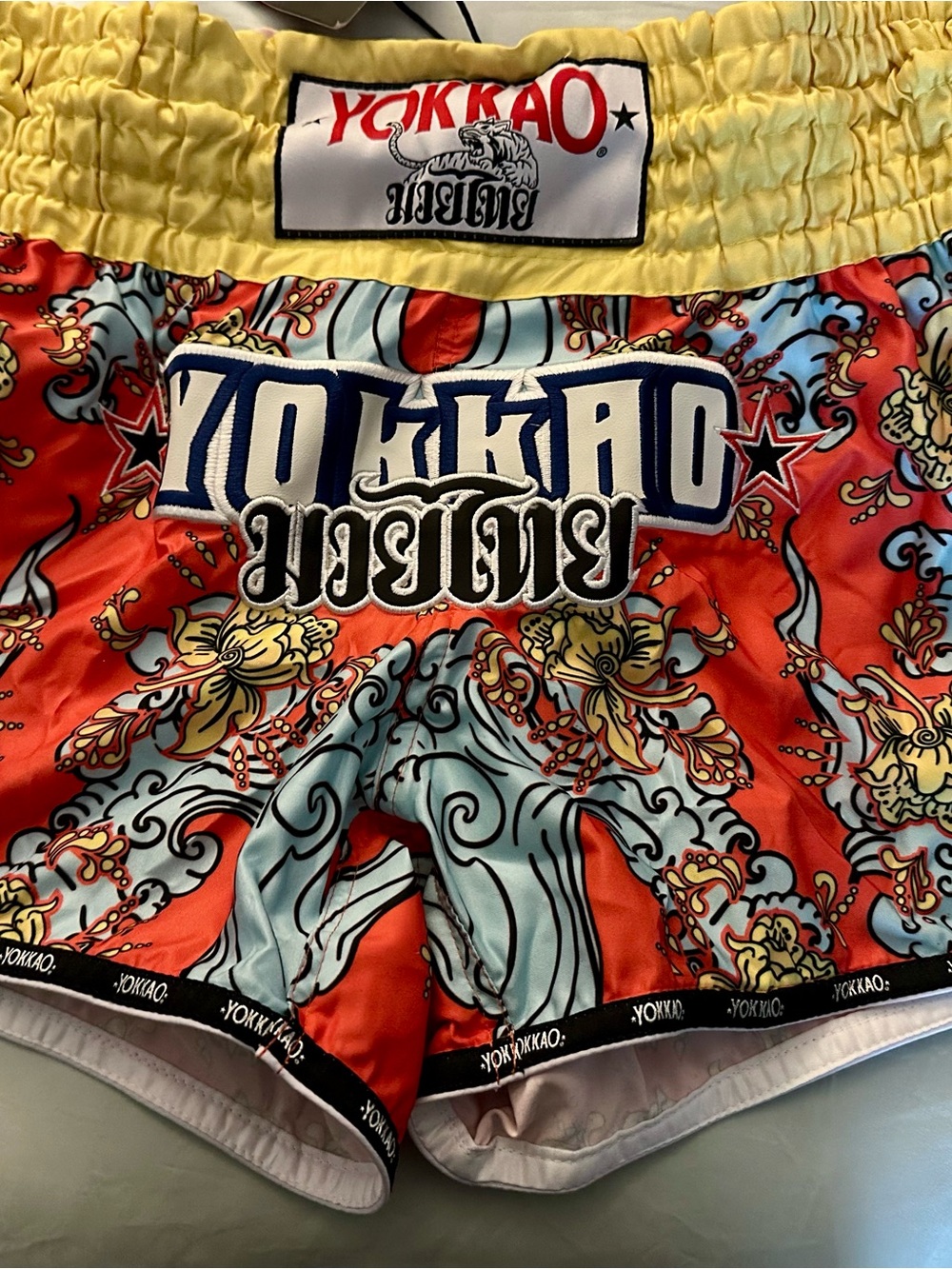 Yokkao Vibrant Floral Muay Thai Shorts